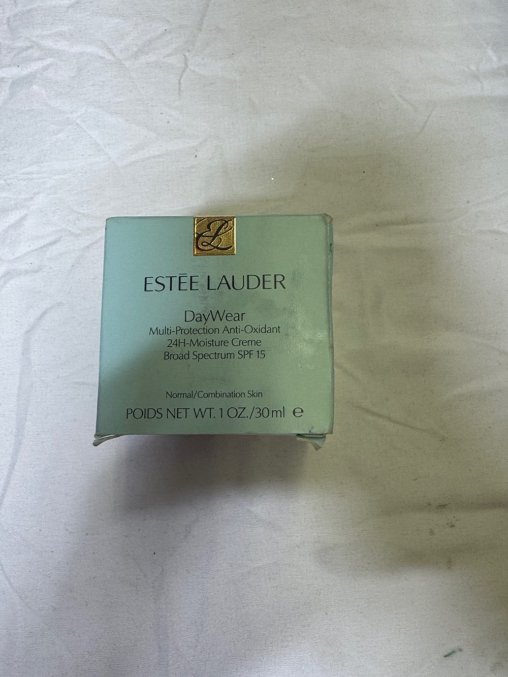 Estee Lauder DayWear Moisture Creme - Mint Green with Gold Accent